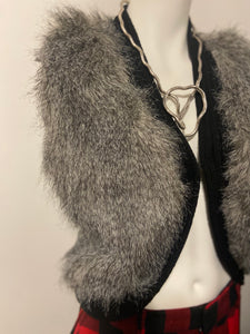 NEW DIRECTIONS faux fur vest