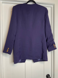 Vintage purple blazer