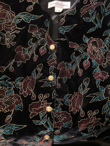 VINTAGE NORTON MCNAUGHTON floral blazer
